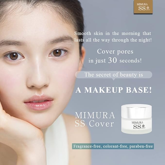 Smooth Skin Cover Foundation Primer 20g Pores Makeup Concealer Cream Coverage Japanese Waterproof Makeupbase-VivaGrace Women