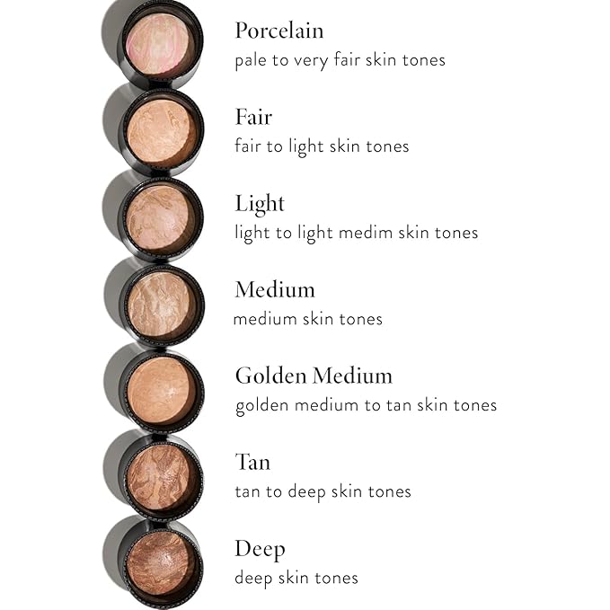 LAURA GELLER NEW YORK Award-Winning Baked Balance-n-Brighten To Go Color Correcting Powder Foundation - Fair - Buildable Light to Medium Coverage - Demi-Matte Natural Finish-VivaGrace Women