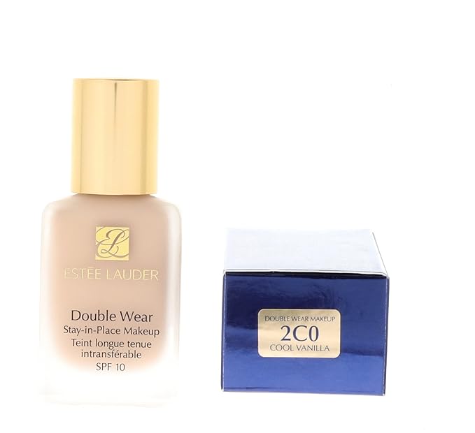 Estee Lauder Double Wear Stay-in-place Makeup Spf 10-2c0 Cool Vanilla By Estee Lauder - 1 Oz Foundation, 1 Ounce-VivaGrace Women