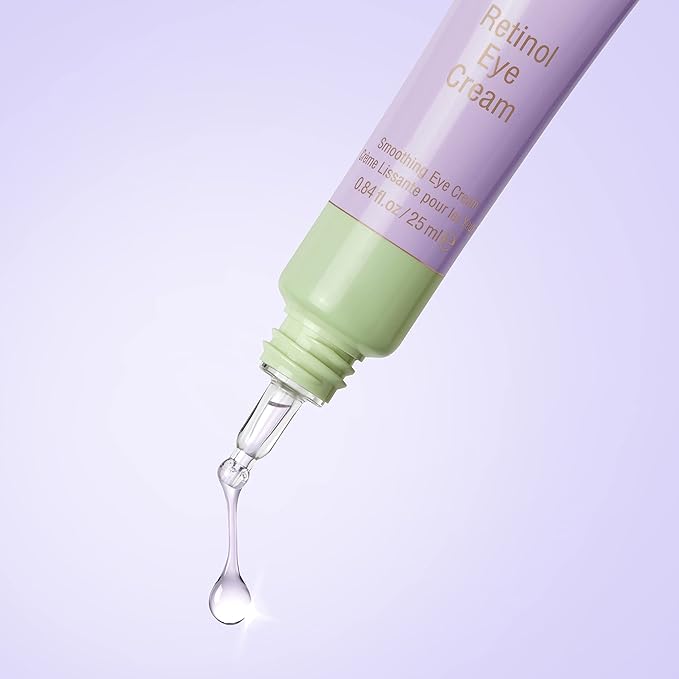 Pixi Beauty Retinol Eye Cream 25 ml | Sootuhing Eye Cream | Retinol Helps Smooth & Refine Delicate Eye Area | Peptides Help Minimize Fine Lines | 0.84 Fl Oz-VivaGrace Women