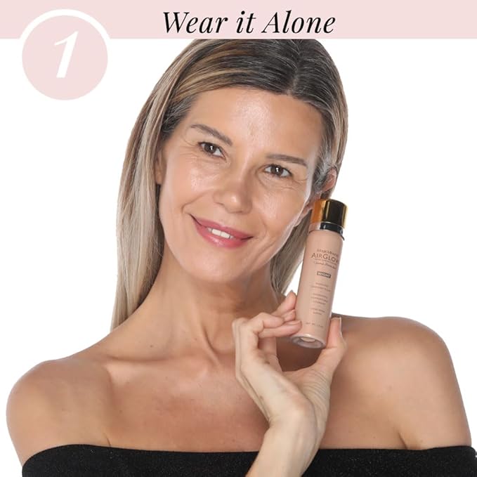 Jerome Alexander MagicMinerals AirGlow Tinted Highlighting Night Mist, Illuminating Airbrush Tinted Moisturizer Spray | Bronze Glow-VivaGrace Women