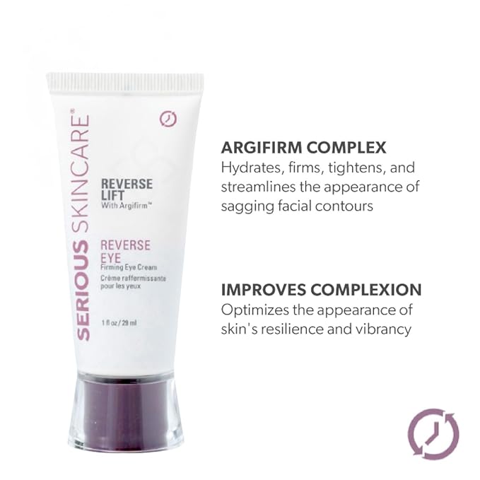 Serious Skincare INSTA-TOX Facial Firming Wrinkle Smoothing Serum and Reverse Lift Firming Eye Cream Set - Filler for Fine Lines, Deep Wrinkles and Pores - Temporary Eye Tightener-VivaGrace Women