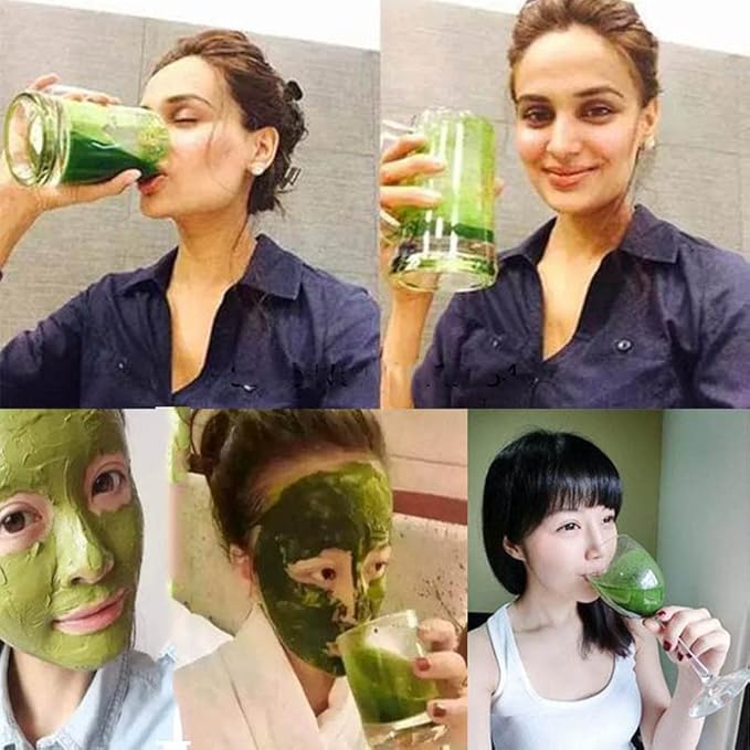 2PCS Glossy Pink Lip Balm dark Remove Dark Lips Product Nourishes Lightens Lip Lines Moisturizes Exfoliates Basic Repair Lip Care (Green)-VivaGrace Women