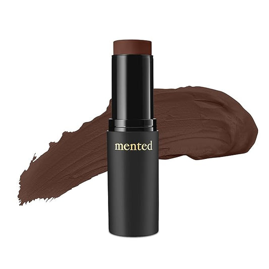 Mented Cosmetics Foundation Stick, Contour Stick, Or Concealer Stick for Dark Skin, Foundation for Black Women Makeup Stick, Dark Contour Stick, Stick Foundation Makeup Vegan and Cruelty Free, D40-VivaGrace Women