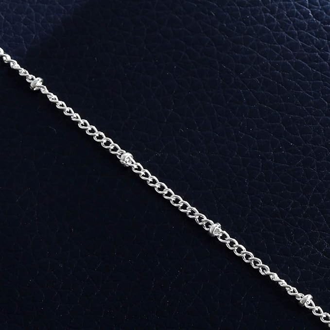 Boho Layering Disc Pendant Necklace Silver Jesus Choker Necklaces Beaded Chain Jewelry Adjustable for Women and Girls-VivaGrace Women