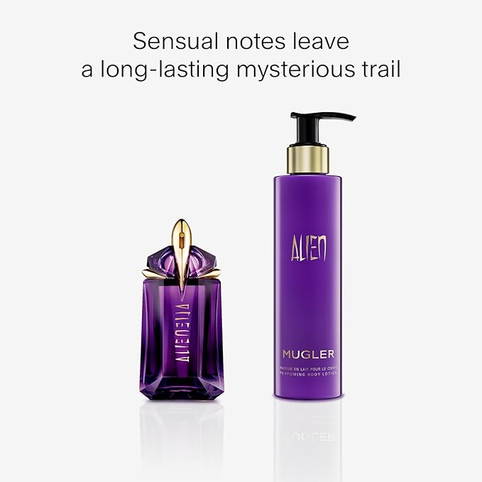 Mugler Alien Body Lotion - Floral & Woody - Womens Scented Lotion - With Jasmine, Wood, and Amber - 6.7 Fl Oz-VivaGrace Women