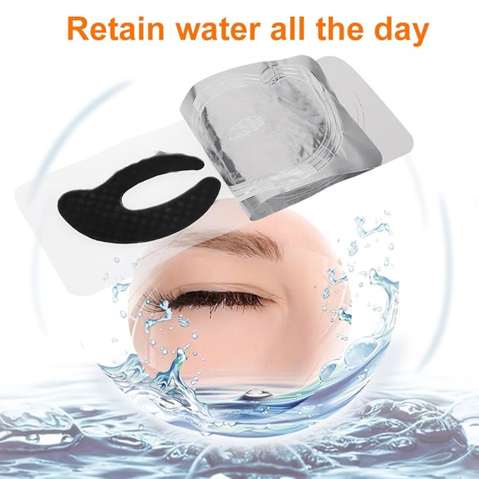 20 Pairs Eye Hyaluronic Acid Eyes Patches for Dark Circle, Puffy Eyes, Wrinkles, Eye Bags, Puffiness Bamboo Charcoal Eye Skin Care Pads Anti-aging-VivaGrace Women