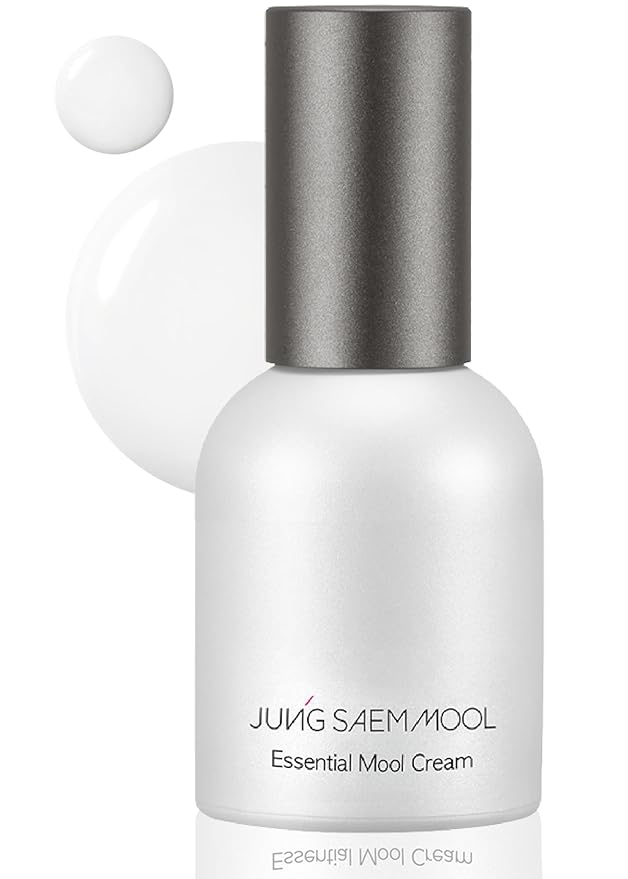 JUNG SAEM MOOL Essential Mool Cream 1 Fl Oz, Lightweight Watery Face Cream with Ceramide and Panthenol for Deep Hydration and Radiant Skin, Skin Barrier Support, Korean Foundation Makeup Prep-VivaGrace Women