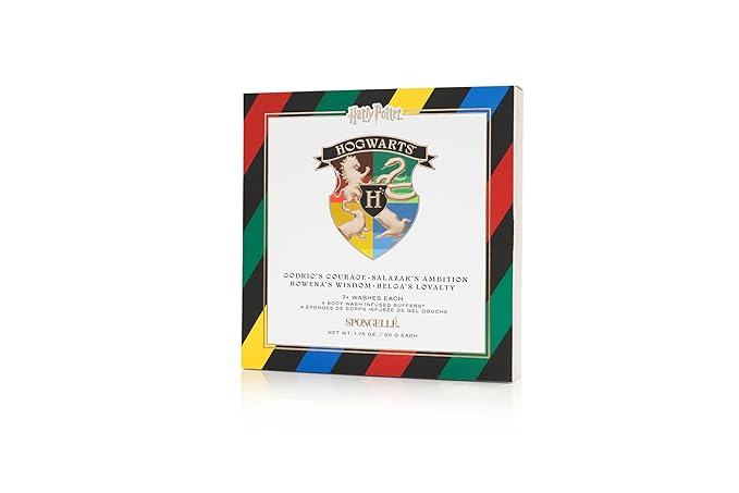 Spongelle Harry Potter Gift Set (Gryffindor, Slytherin, Ravenclaw, Hufflepuff)