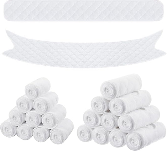 Cotton Tummy Liners and Bra Liners Set for Sweat Rash Skin Folds Plus Size Women Sweating Supplies-VivaGrace Women