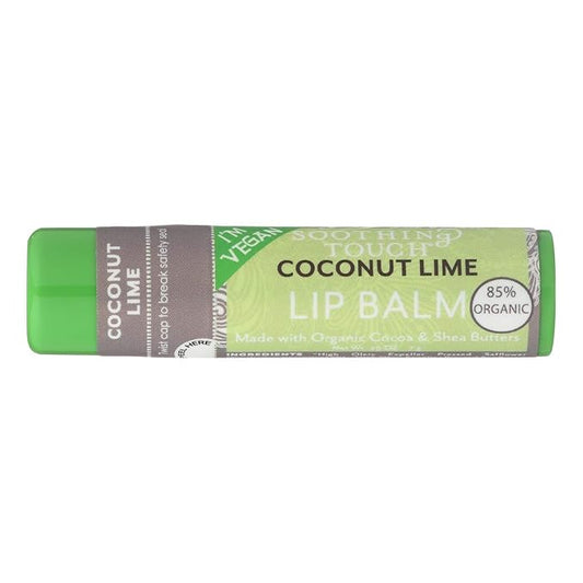 Soothing Touch Lip Balm Coconut Lime, Pack of 3-VivaGrace Women