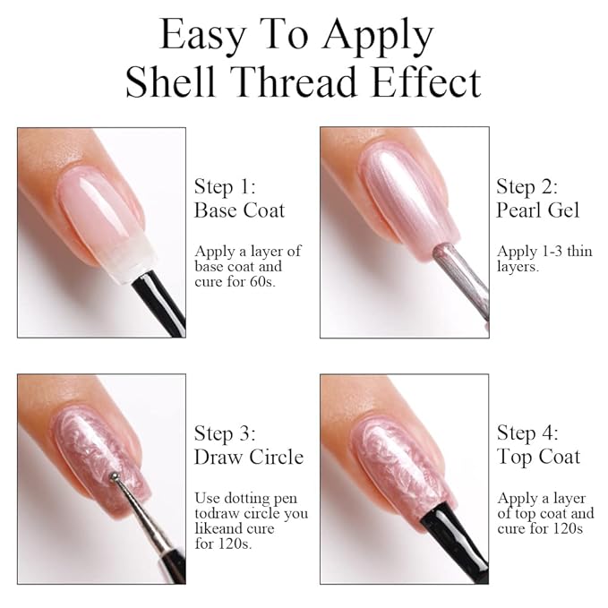 Imtiti Pearl Neon Gel Nail Polish, 1 Pcs 15ml Neon Blue Color Soak Off LED Long-Lasting Nail Gel Polish Nail Art Starter Manicure Salon DIY at Home, 0.5 Fluid Ounces