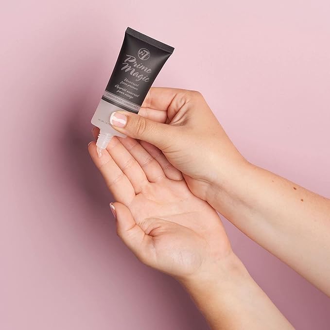W7 Prime Magic Face Primer - Clear Makeup Base Priming Formula For Flawless Skin - Vegan Makeup - 2 Pack-VivaGrace Women