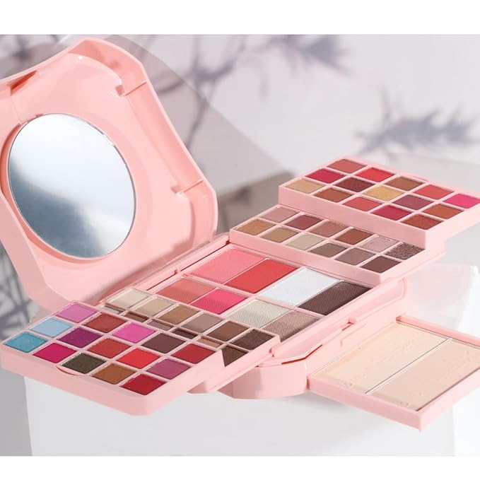 Makeup Kit for Women Full Kit Makeup Kit For Teens Make up Kits For Girls Makeup Palette Eyeshadow Makeup Mirror For Women Gift-VivaGrace Women