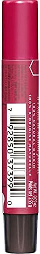 Burt's Bees Shimmer Lip Tint Set, Tinted Lip Balm Stick, Moisturizing for All Day Hydration with Natural Origin Glowy Pigmented Finish & Buildable Color, Rhubarb (4-Pack)-VivaGrace Women