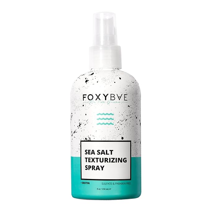 FoxyBae Sea Salt Spray for Hair - with Biotin - Texture, Texturizing, Volumizing, Thickening - for Men & Women - 8 Fl Oz-VivaGrace Women
