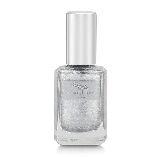 Karma Organic Natural Nail Polish-Non-Toxic Nail Art, Vegan and Cruelty-Free Nail Paint (Snowflakes on 5th)