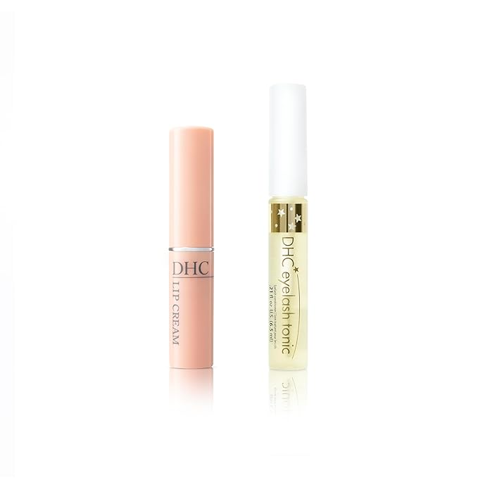 DHC Lip Cream 0.05 oz. Net wt. and Eyelash Tonic 0.21 Fl Oz.-VivaGrace Women