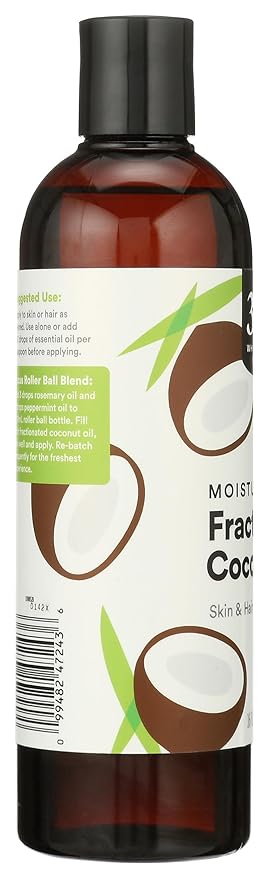 365 by Whole Foods Market, Moisturizing Fractionated Coconut Oil, Skin & Hair Care, 16 Fl Oz-VivaGrace Women