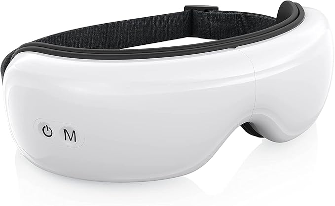 Eye Heat Massager for Relax and Reduce Eye Strain Dark Circle Eye Bags Dry Eye Improve Sleep, Best Gift for Girl Women Family-VivaGrace Women