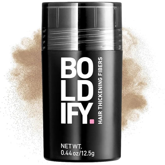 BOLDIFY Hair Fibers (12.5g) - Fill In Thinning and Fine Hair for an Instantly Fuller, Thicker Look - 14 Shades for Women & Men - Dark Blonde-VivaGrace Women
