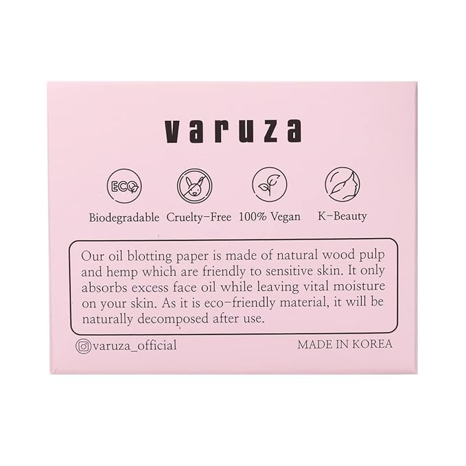 [600 Counts Refills Only] Natural Bamboo Charcoal Oil Blotting Sheets for Face with Mirror Case and Refills-VivaGrace Women