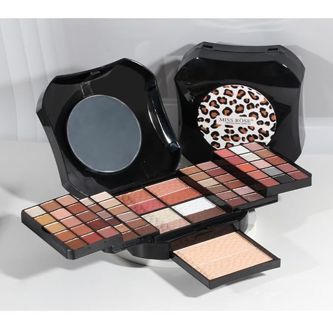 64 Colors cosmetic Kit Makeup Kit For Teens Make up Kits For Girls Makeup Palette Eyeshadow Makeup Mirror For Women Gift-VivaGrace Women