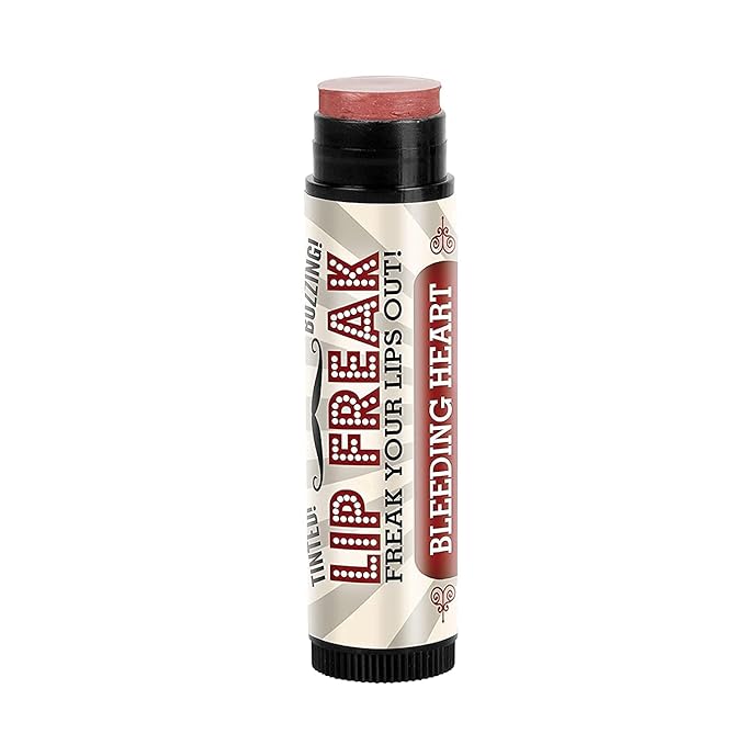 Doctor Lip Bang's BUZZING Lip Balm | Lip Freak| 100% All Natural | Cruelty Free | Bleeding Heart | 2 Pack-VivaGrace Women