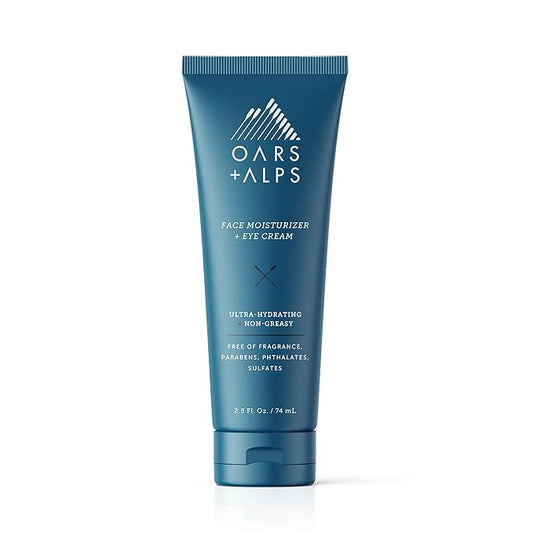 Oars + Alps Face Moisturizer and Eye Cream, Hydrates Skin with Shea Butter and Jojoba Oil, Anti Aging, Vegan and Gluten Free-VivaGrace Women