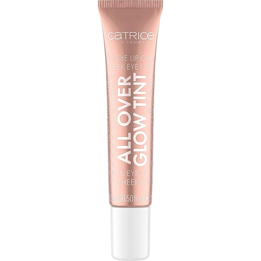 Catrice | All Over Glow Tint | Multi-Use Liquid Highlighter | Face & Body | Vitamin C, Niacinamide, Squalene, and Panthenol | Long-lasting & Lightweight | Vegan & Cruelty Free (020 | Keep Blushing)-VivaGrace Women