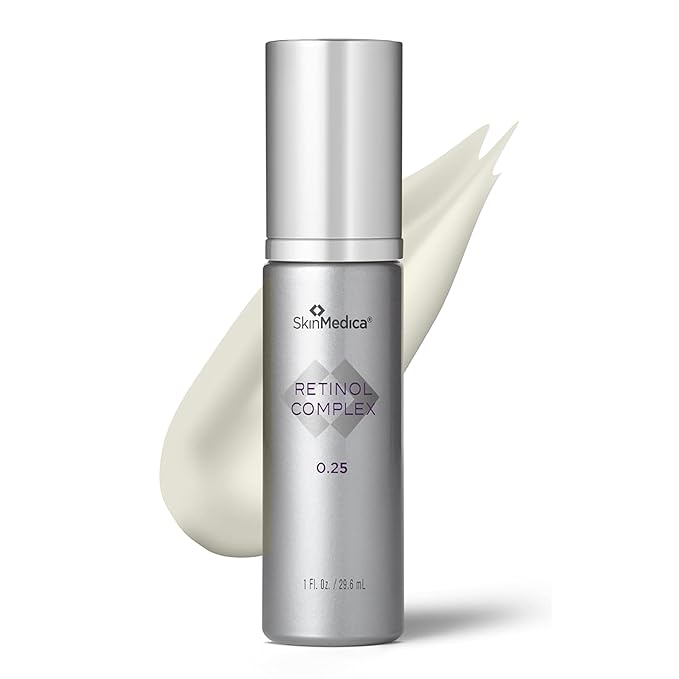 SkinMedica Retinol 0.25 Complex - Retinol Serum for Face, Age-Defying Advanced Retinol Cream That Renews Skin and Diminishes the Appearance of Fine Lines and Wrinkles, 1 Fl Oz-VivaGrace Women