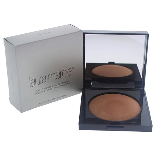 Laura Mercier Matte Radiance Baked Powder For Women, Bronze 04 Tan, 0.26 Ounce-VivaGrace Women