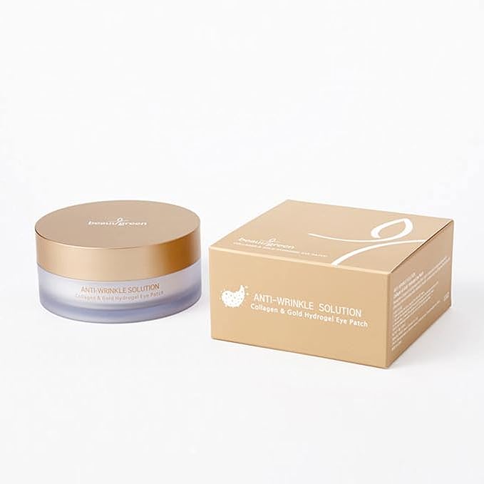 BEAUUGREEN COLLAGEN & GOLD HYDROGEL EYE PATCH - Big type 30 pairs/Eye mask Nourishing and Revitalizing for Dark circle, Anti-aging & Anti-wrinkle under eyes-VivaGrace Women