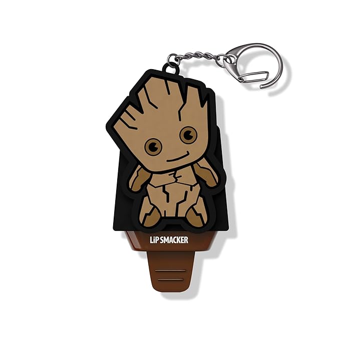 Lip Smacker Marvel, Guardians of the Galaxy, keychain, lip balm for kids - Groot (keychain)-VivaGrace Women