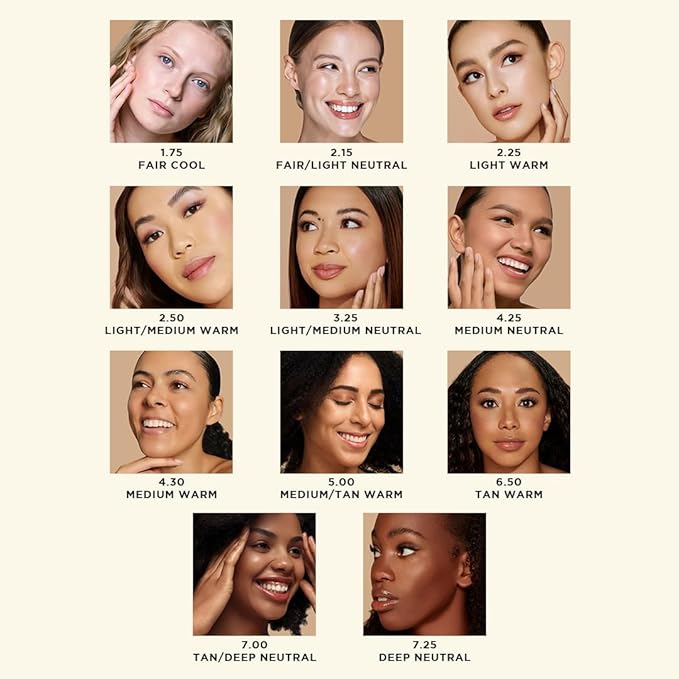 HALEYS Re-form Luminous Skin Foundation, VEGAN + CRUELTY-FREE, Blurs, Conceals, Blendable, Buildable Med-to-Full Coverage, Weightless, Oil-free, All-Day Wear, Hyaluronic Acid, All skin types (4.25)-VivaGrace Women