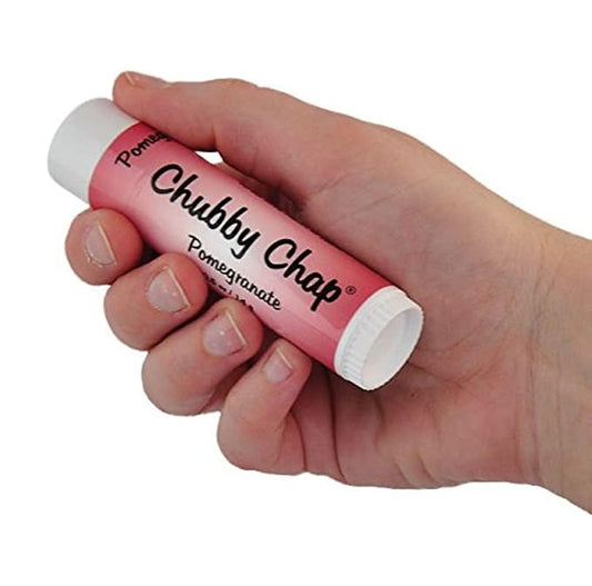 Three (3x) Large Jumbo Chapstick Natural Chapstick - 1/2 Ounce Lip Balm (Pomegranate)-VivaGrace Women