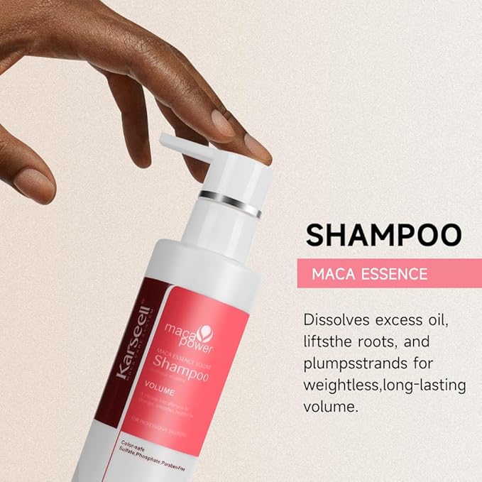 Karseell Volume Shampoo, Lightweight Volume Shampoo For Fine Hair, Adding volume to flat hair 200ml-VivaGrace Women