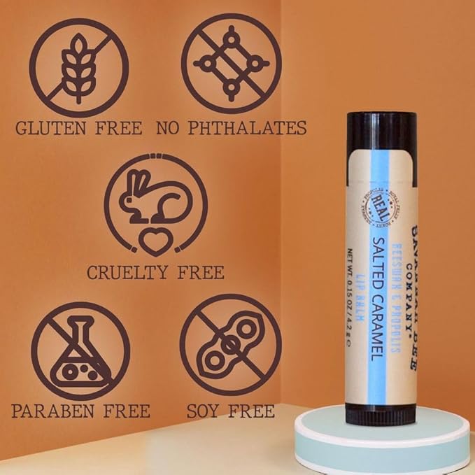 Savannah Bee Company Lip Balm - Lip Moisturizer for Chapped Lips - Hydrating Lip Balm with Pure Honey-VivaGrace Women