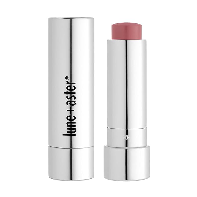 Lune+Aster Tinted Lip Balm - Dare To Dream - Vegan, antioxidant-rich vitamins C and E tinted lip balm provides a sheer customizable flush of color for soft, smooth lips-VivaGrace Women