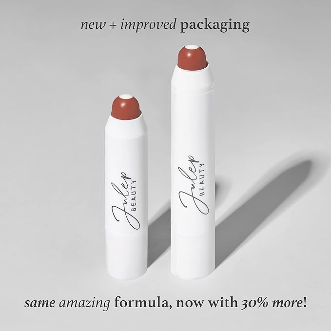 Julep It's Balm: Tinted Lip Balm + Buildable Lip Color - Almond Nude - Natural Gloss Finish - Hydrating Vitamin E Core - Vegan-VivaGrace Women