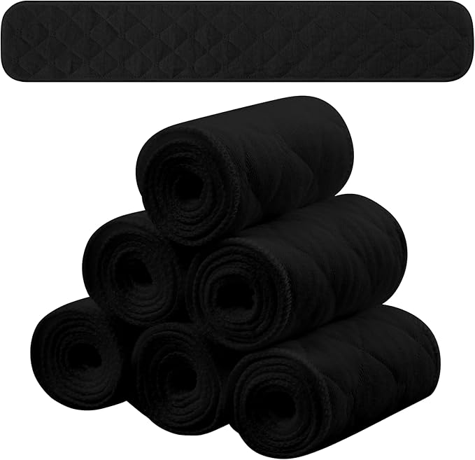 Toulite 6 Pcs Cotton Bra Liners Rectangle Under Bra Pads 3 Layer Bra Sweat Liners for Women Sweating Supplies-VivaGrace Women