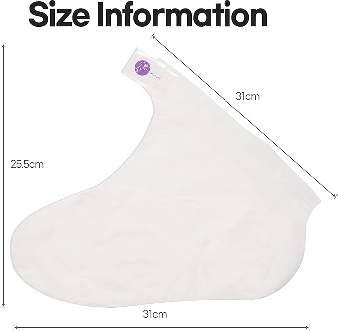 Epielle Hydrating Foot Masks 6 Pairs, Deep Moisturizing Socks for Dry Feet & Cracked Heels, Relieve and Soften with Shea Butter & Jojoba Oil, Korean Skin Care, Spa Set, Self Care Gifts for Women-VivaGrace Women