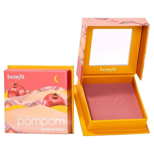 Benefit Cosmetics WANDERful World Silky-Soft Powder Blush PomPom-VivaGrace Women