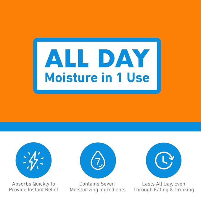 O'Keeffe's Cooling Relief Lip Repair Lip Balm for Dry, Cracked Lips, Stick, Twin Pack-VivaGrace Women