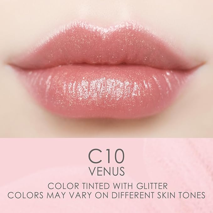 CATKIN Lip Balm Color Tinted Lipstick Ultra Hydrating Lip Deep Moistrurize Chapstick with Vitamin E Nourishing For Cracked & Dry Lips 0.12 oz (2pcs（01+10）)-VivaGrace Women