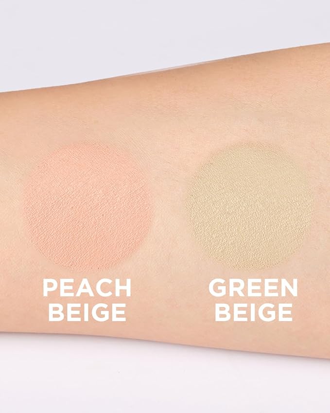 THESAEM Cover Perfection Pot Concealer #Peach Beige - High Adherence & Coverage Balm, Conceals Dark Circles, Corrects Dark Under Tones, Matte Finish Sebum Control for Oily and Combination Skin-VivaGrace Women