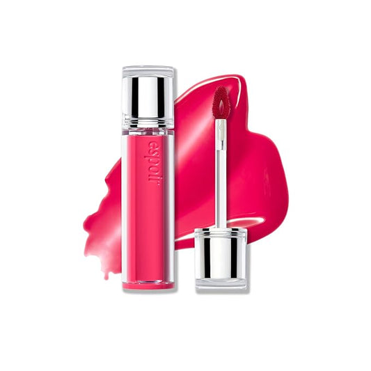 Espoir Couture Lip Tint Glaze #13 Bold Berry 0.14oz | Volumizing Lip Stain with Syrupy Shine | Long-Lasting & Vibrant Color for Radiant Lip Look | Moisturizing & Glossy Lip Tint | Korean Lip Makeup-VivaGrace Women