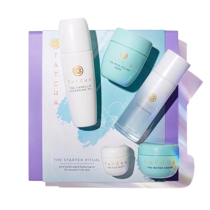Tatcha The Starter Ritual Set - Pore-Refining & Clarifying Set | 2 Week Introductory Set | $92 Value-VivaGrace Women