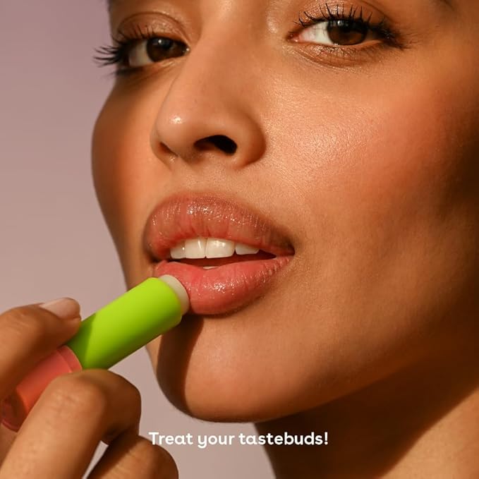 eos FlavorLab Pops! Lip Balm- Electric Cherry & Grape Fizz, Limited-Edition, 0.14 oz, 2-Pack-VivaGrace Women