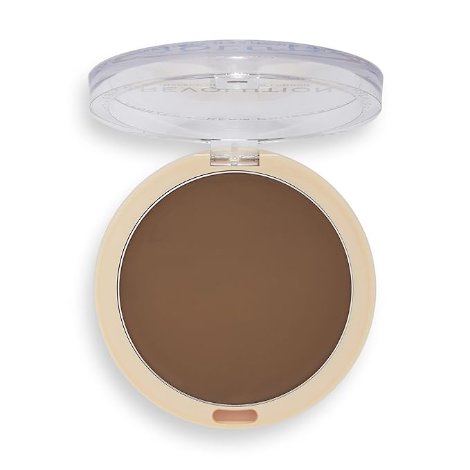 Revolution Beauty, Ultra Cream Face Bronzer, Buildable & Blendable Cream Contour, Vegan & Cruelty Free, Medium, 0.24 Oz.-VivaGrace Women